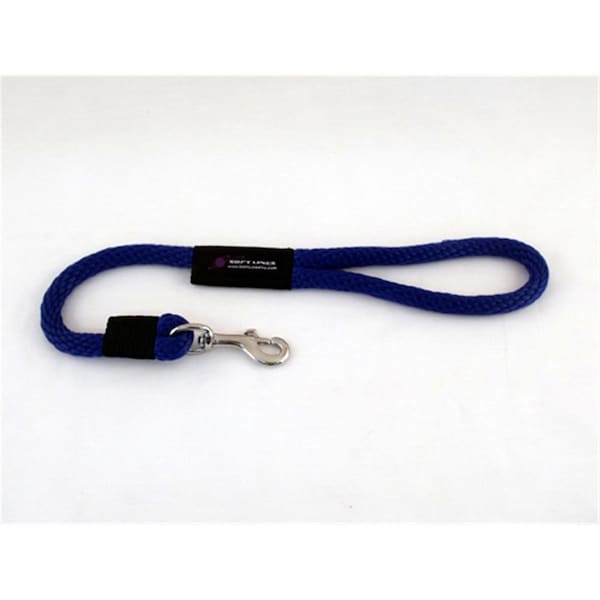 Soft Lines Dog Snap Leash 0.5 In. Diameter By 2 Ft. - Royal Blue P10802ROYALBLUE - main